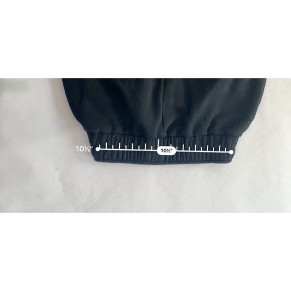 WSLY Drawstring Sweatpants in Black - Picture 4 of 5